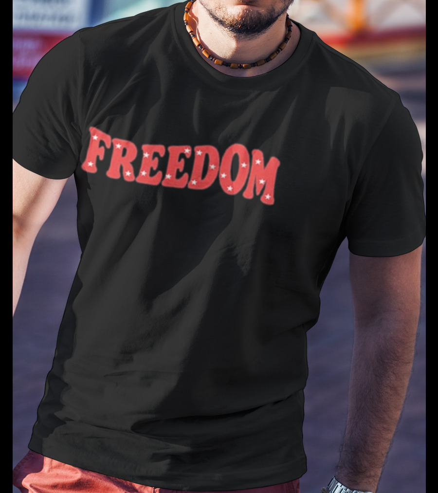 Freedom 4th Of July Stars Couples T-Shirt