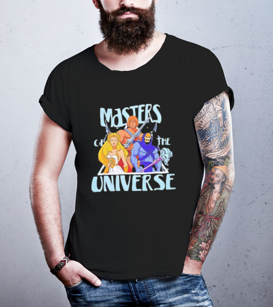 Masters Of The Universe He Man She Ra Skeletor Characters T-Shirt