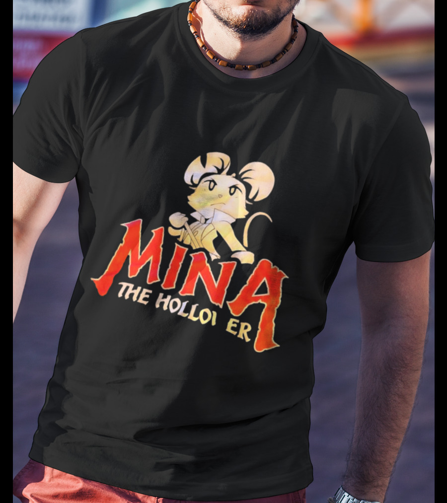 Mina The Hollower Vintage Illustration With Character Image T-Shirt