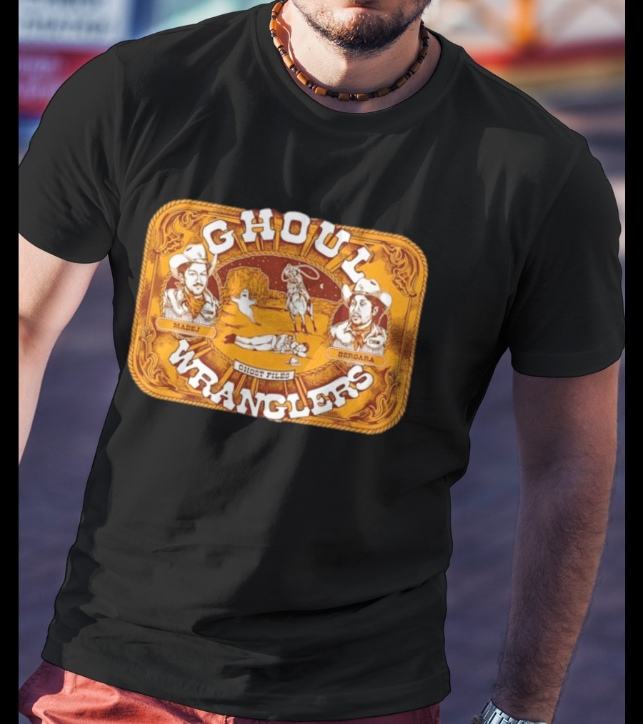 Ghoul Wranglers Ghost Files Ryan Bergara Shane Madej Cowboy T-Shirt