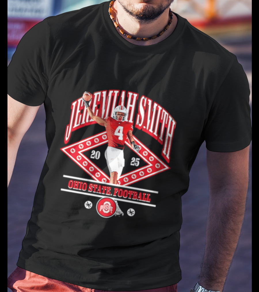 Jeremiah Smith 2025 Ohio State Football T-Shirt