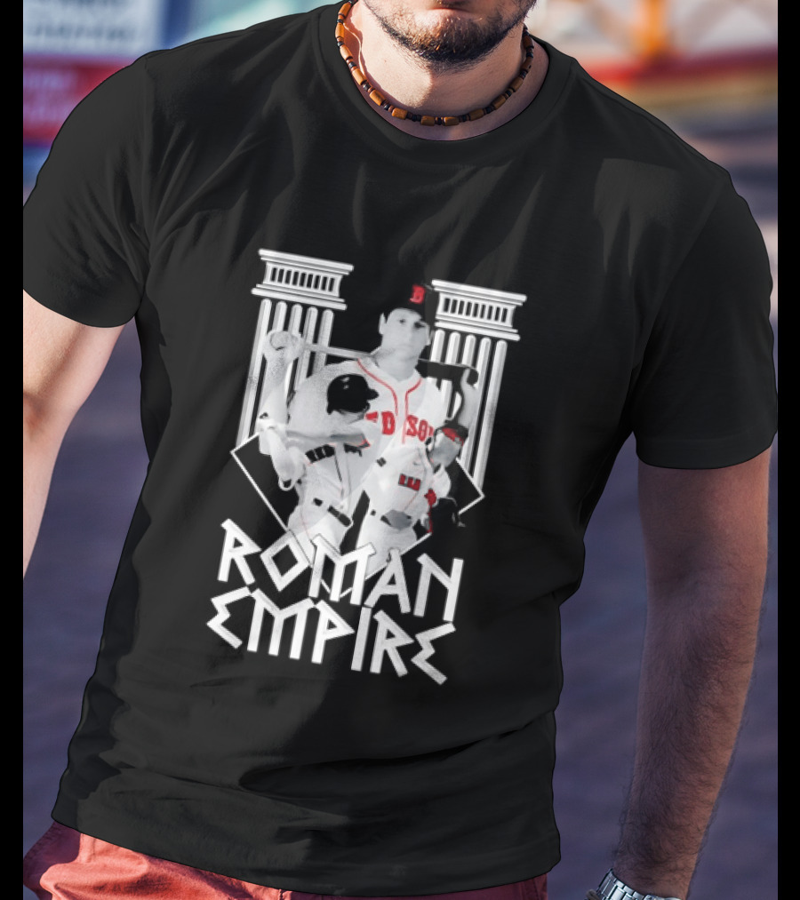 Red Sox Roman Empire Boston Baseball Team Fusion T-Shirt