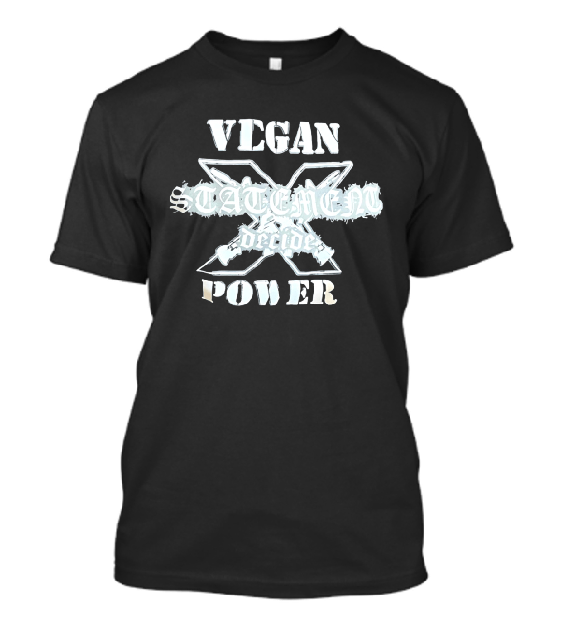 Vegan Statement X Decide Power T-Shirt