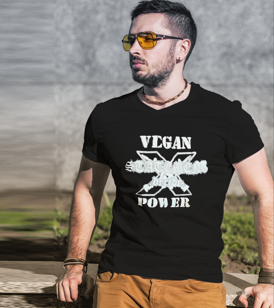 Vegan Statement X Decide Power T-Shirt