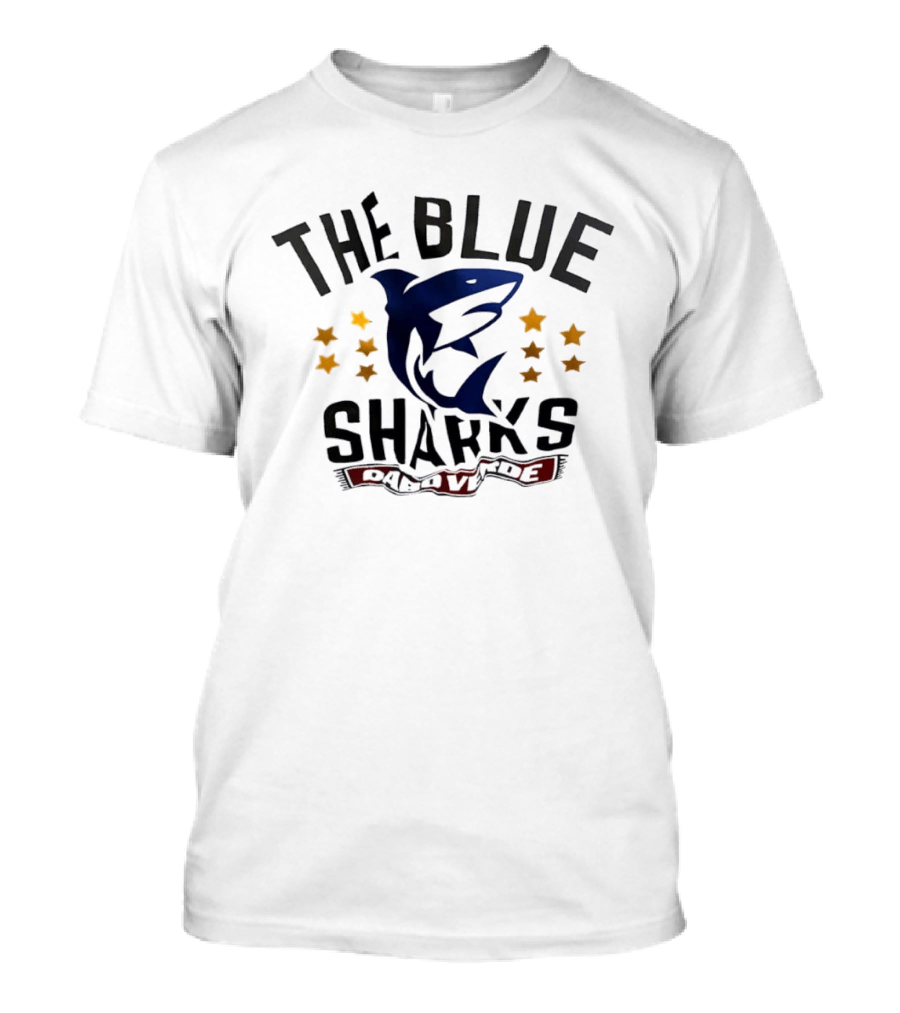 The Blue Sharks Cabo Verde Team Spirit Stars T-Shirt