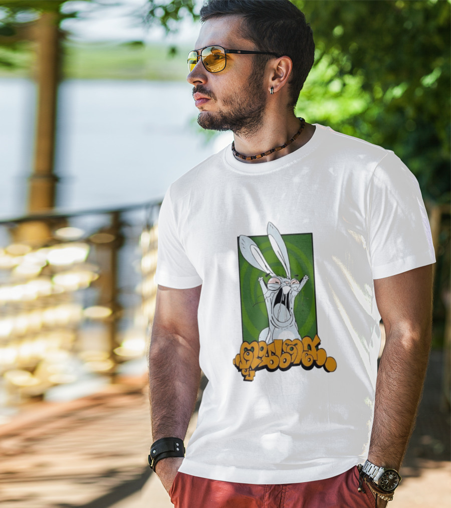 Rabid Rabbit Bugs Bunny Cartoon T-Shirt