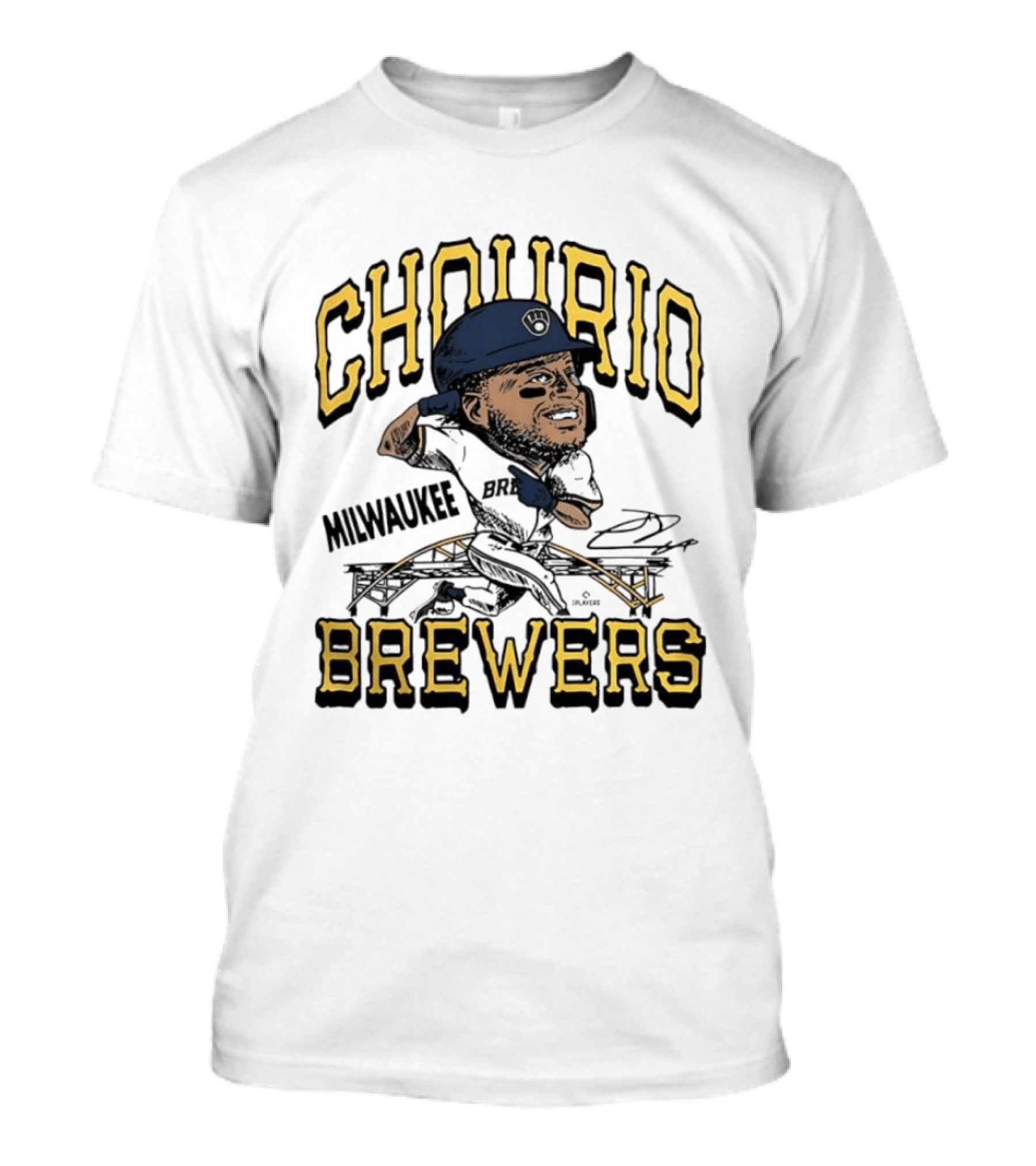 Jackson Chourio Milwaukee Brewers Baseball Player T-Shirt