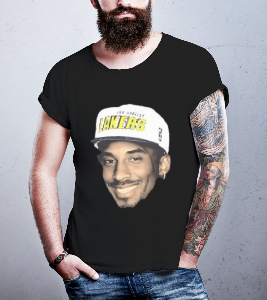 Kobe Bryant Los Angeles Lakers NBA Basketball Hat T-Shirt
