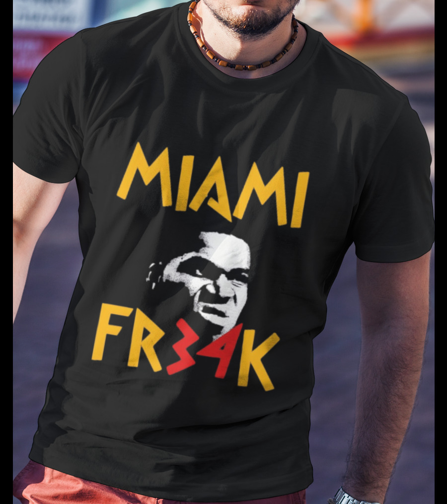 Giannis Antetokounmpo Miami Freak 34 Greek Freak Basketball T-Shirt