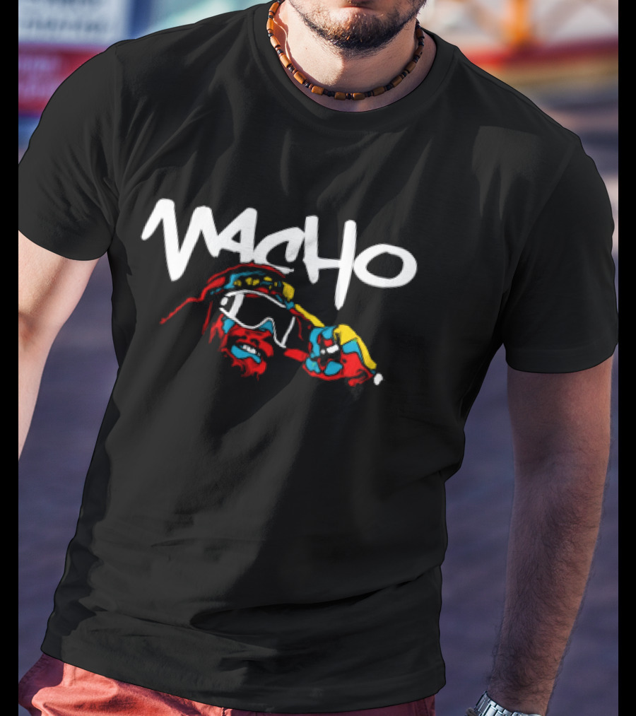 Macho Man Randy Savage WWE Legend Wrestling Iconic Look T-Shirt