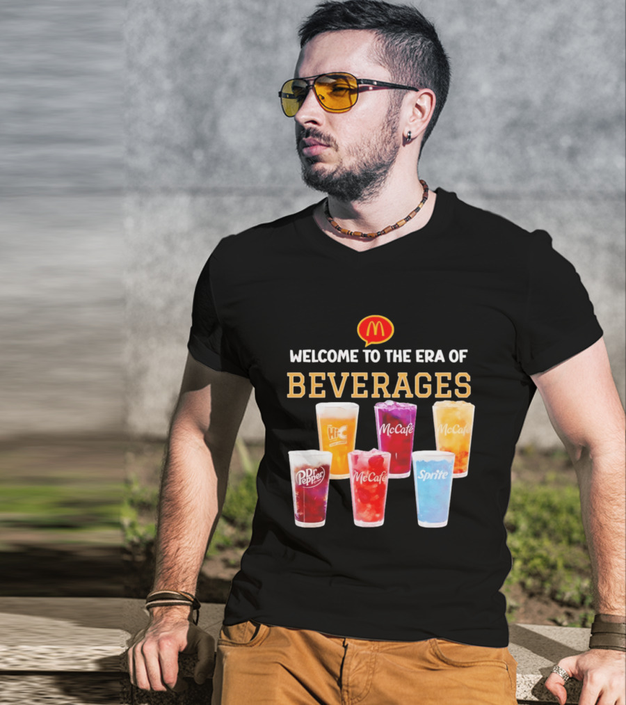 McCafé McDonald's Dr Pepper Sprite Hi C Beverages 2026 T-Shirt