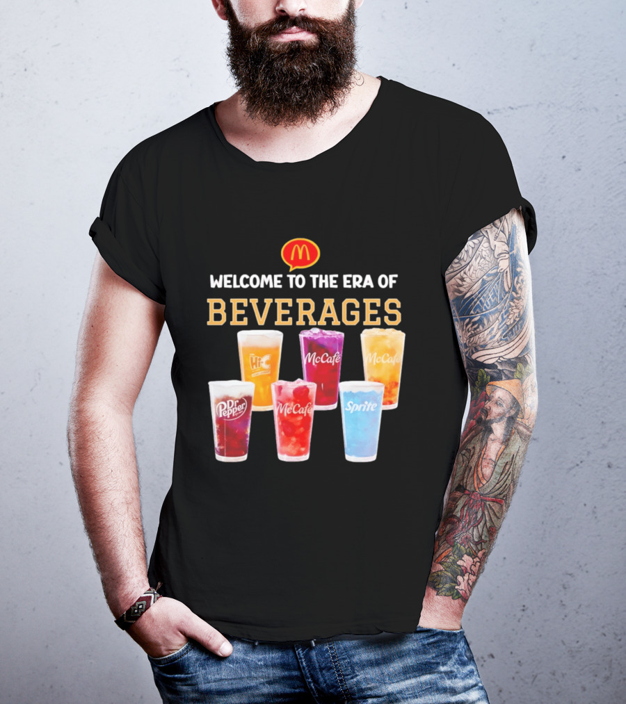 McCafé McDonald's Dr Pepper Sprite Hi C Beverages 2026 T-Shirt