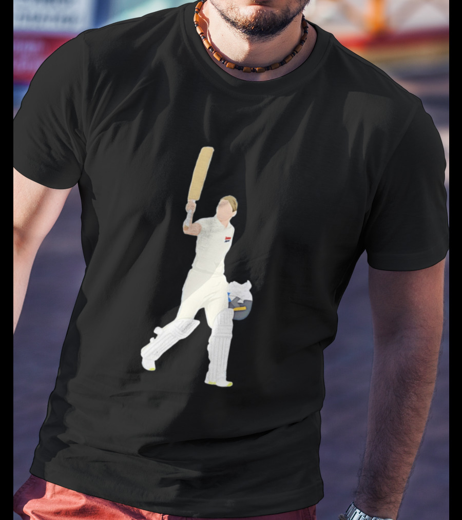 Steve Smith Celebrating Australian Cricket Icon Batter T-Shirt