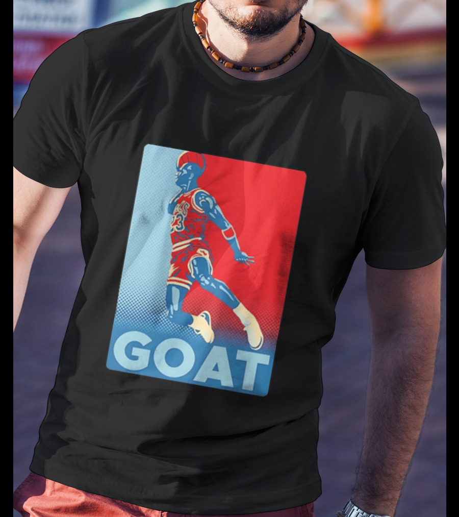 Michael Jordan GOAT Slam Dunk Chicago Bulls 23 T-Shirt