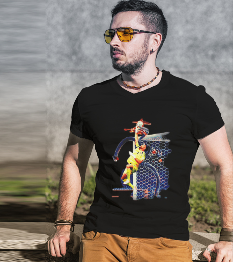Vozinha Cape Verde Goalkeeper Octopus Marvel Mashup Soccer Heroics T-Shirt