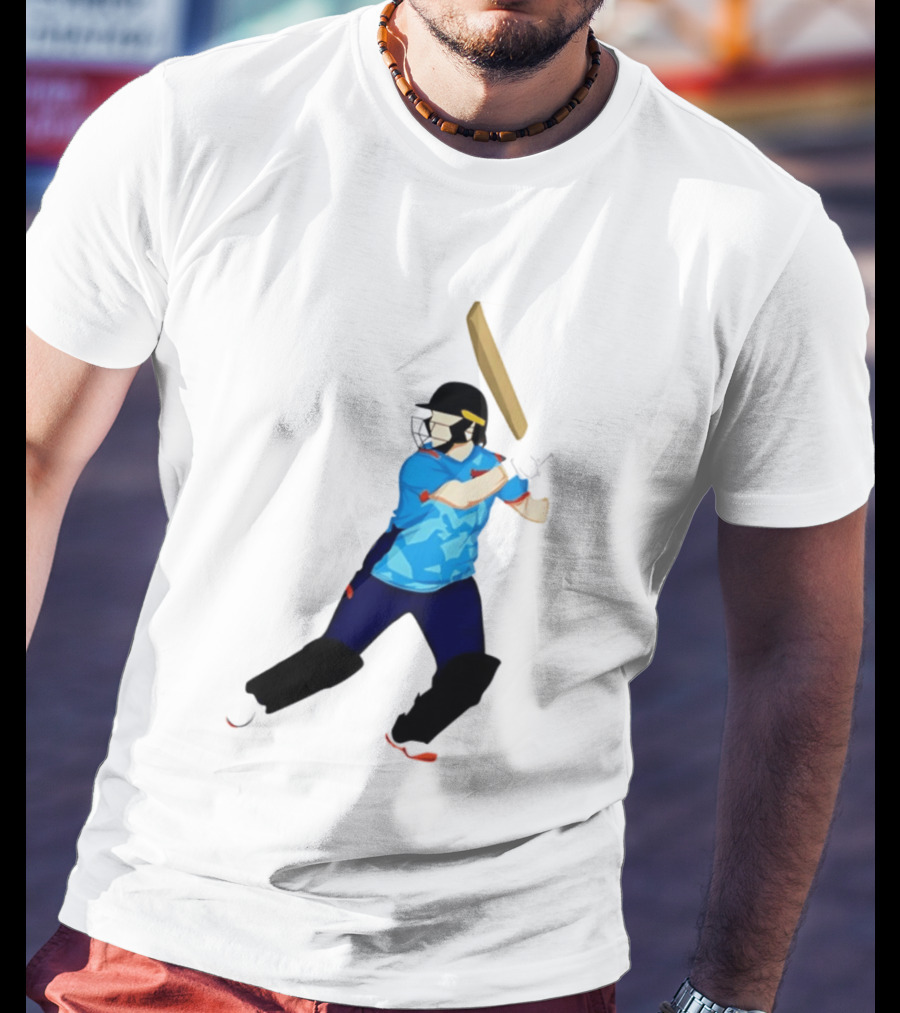 Alice Capsey Delhi Capitals Cricket WPL Player Batting T-Shirt