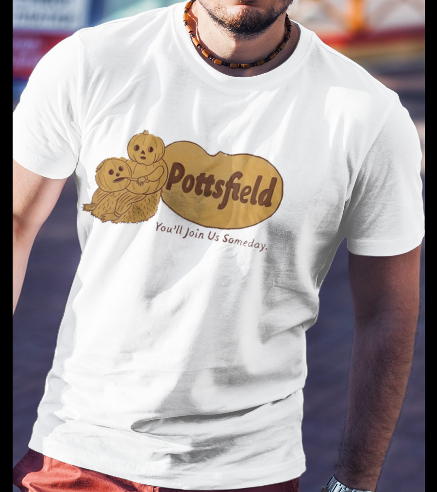 Pottsfield You'll Join Us Someday Pumpkin Characters Over The Garden Wall T-Shirt