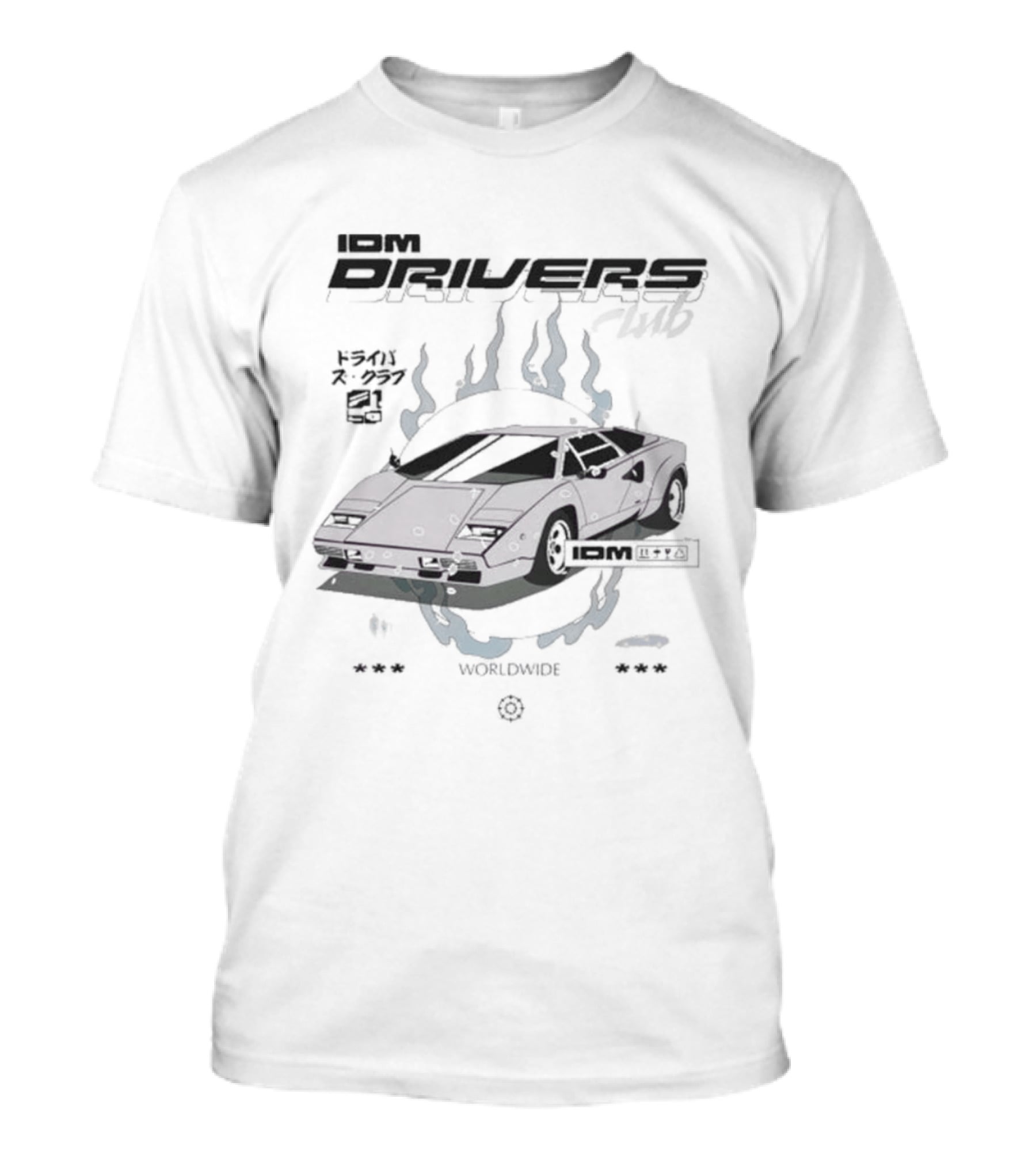Top IDM Drivers Club 2025 Worldwide Racing Automotive Enthusiasts T-Shirt