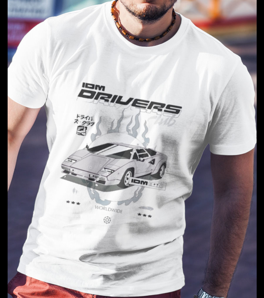 Top IDM Drivers Club 2025 Worldwide Racing Automotive Enthusiasts T-Shirt
