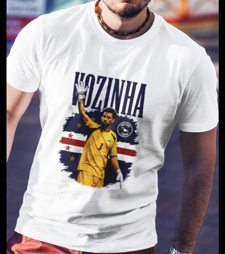 Vozinha Cabo Verde Goalkeeper Cape Verde National Team Soccer T-Shirt