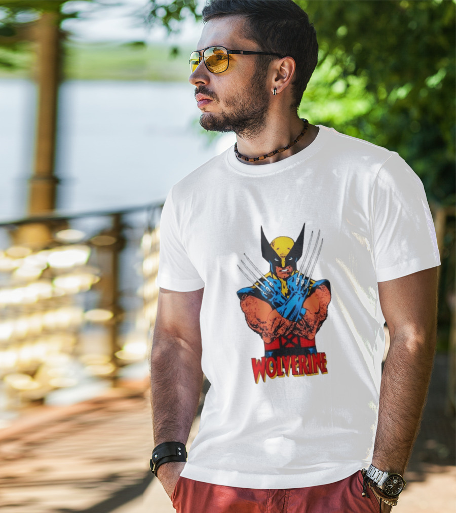 Wolverine Marvel Comics X Men Crossed Claws Wolverine T-Shirt