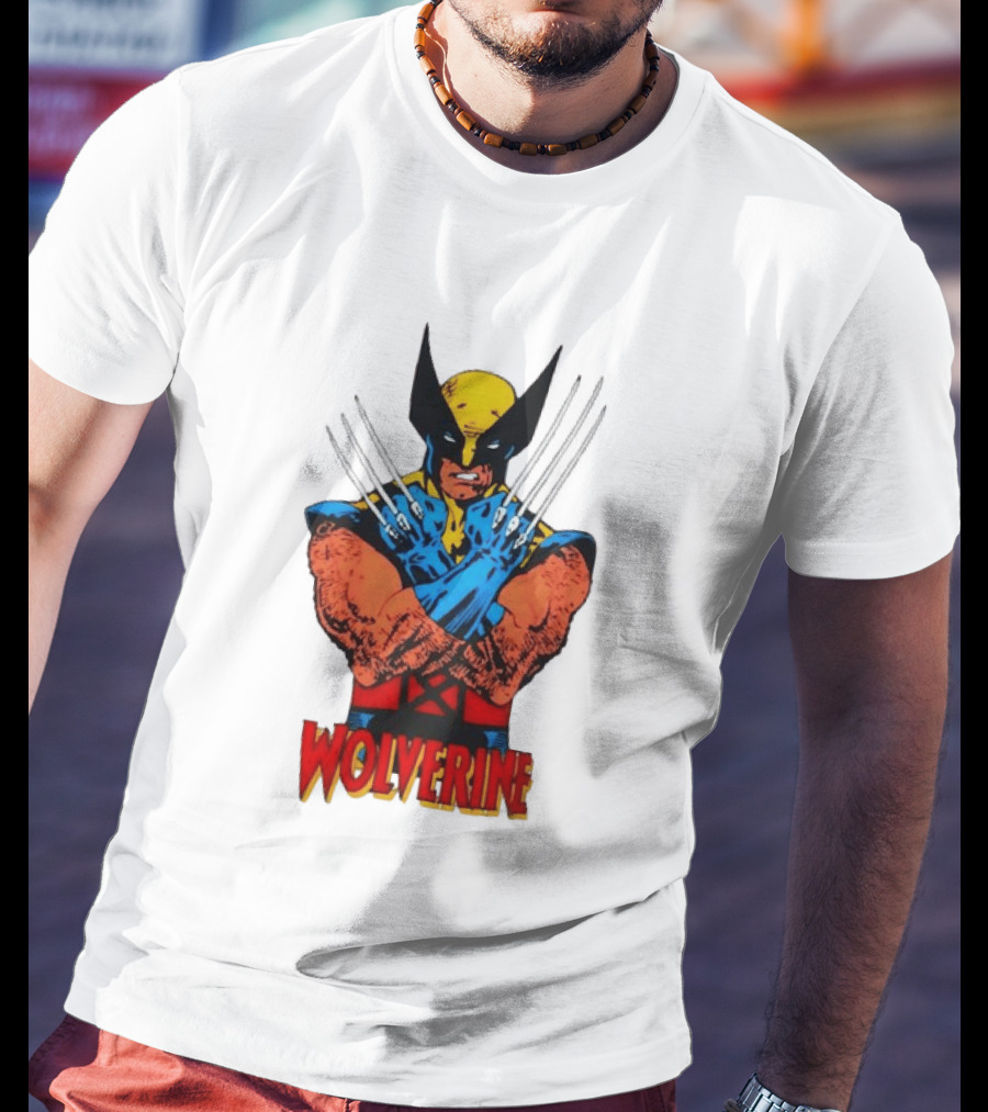 Wolverine Marvel Comics X Men Crossed Claws Wolverine T-Shirt