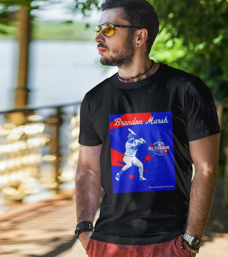 Brandon Marsh Philadelphia Phillies 2026 MLB All Star Game T-Shirt