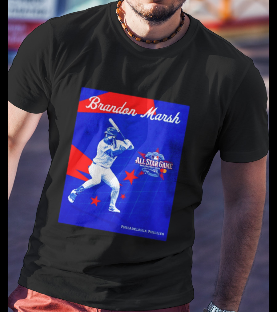 Brandon Marsh Philadelphia Phillies 2026 MLB All Star Game T-Shirt