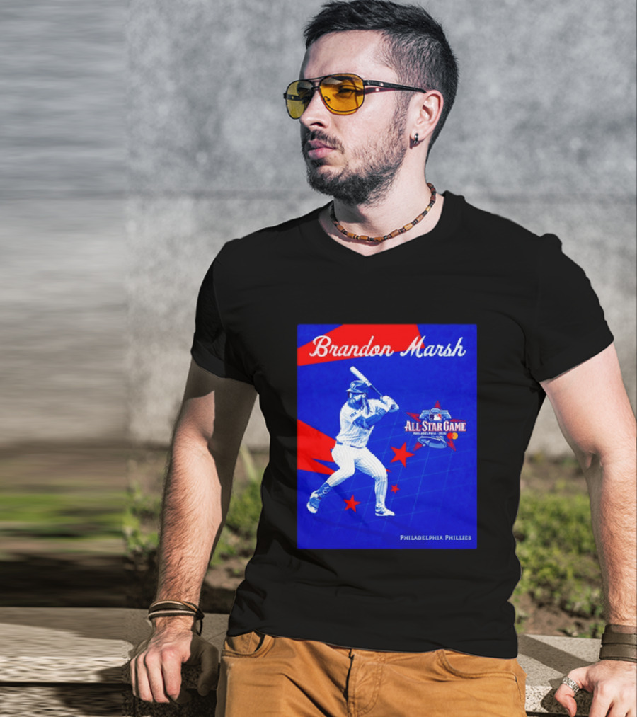 Brandon Marsh Philadelphia Phillies 2026 MLB All Star Game T-Shirt