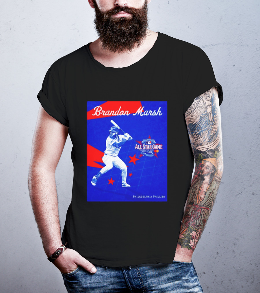 Brandon Marsh Philadelphia Phillies 2026 MLB All Star Game T-Shirt