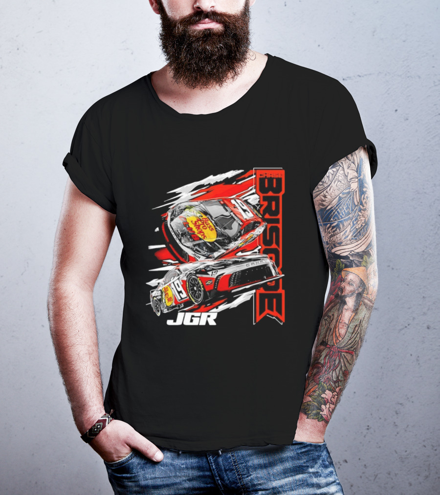 Chase Briscoe 19 Joe Gibbs Racing Bass Pro Shops Toyota Camry NASCAR JGR T-Shirt