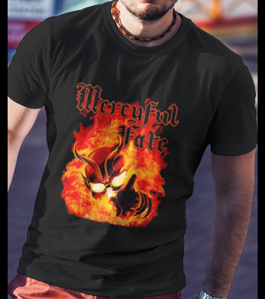 Mercyful Fate Don't Break The Oath Fiery Demon T-Shirt