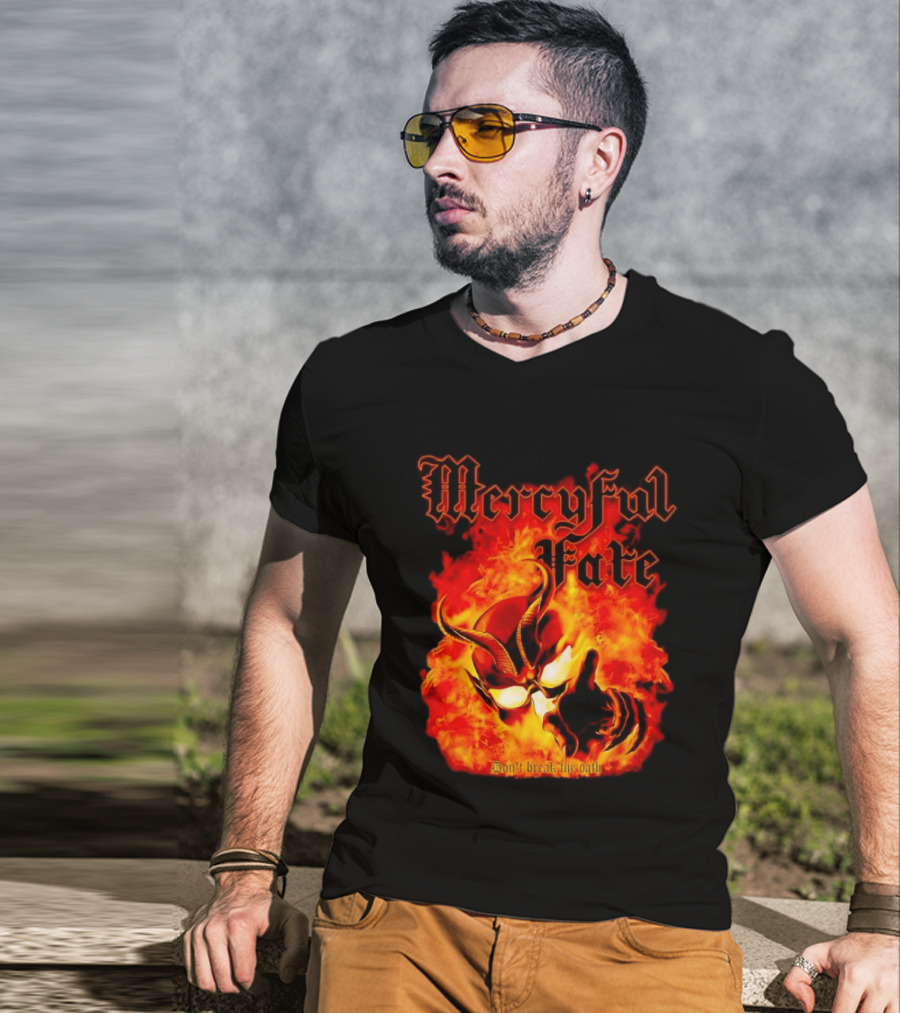 Mercyful Fate Don't Break The Oath Fiery Demon T-Shirt