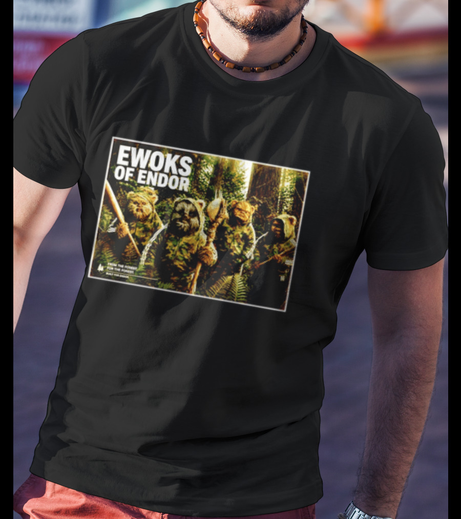 Ewoks Of Endor Forest Campaign Originals Star Wars Merchandise T-Shirt