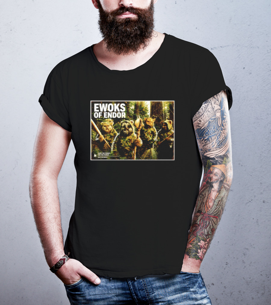 Ewoks Of Endor Forest Campaign Originals Star Wars Merchandise T-Shirt