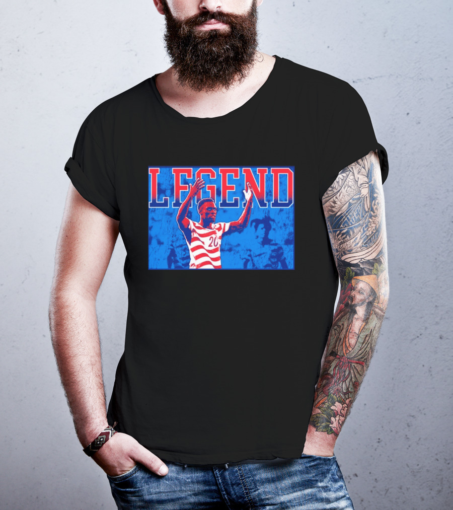 Legend Folarin Balogun No 20 USMNT T-Shirt