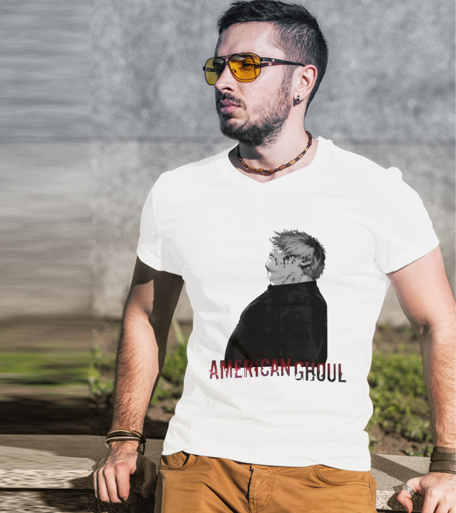 American Ghoul Denji Chainsaw Man Bootleg Manga T-Shirt