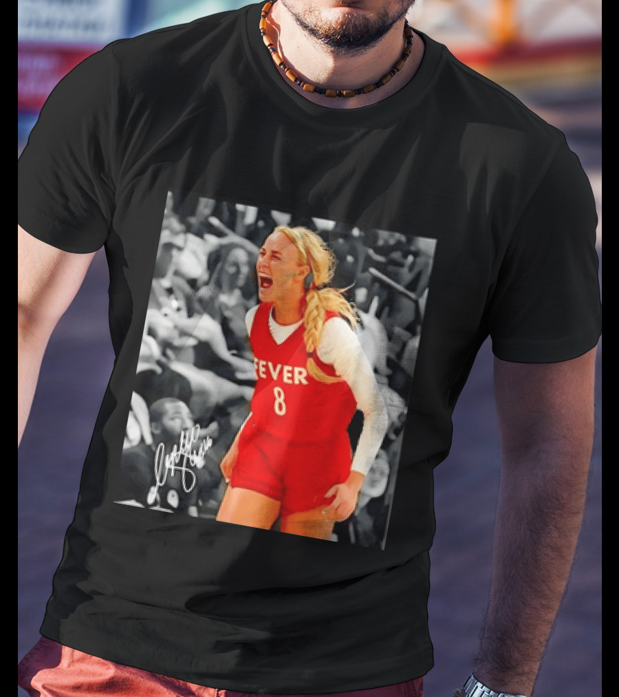 Caitlin Clark Indiana Fever Number 8 Sports T-Shirt