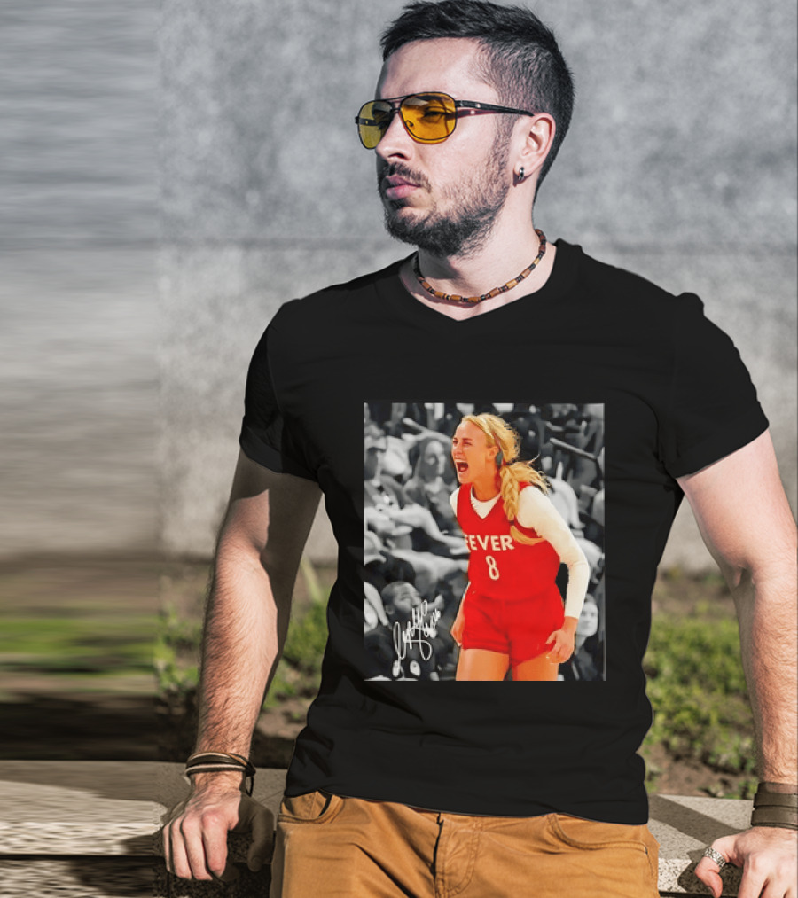 Caitlin Clark Indiana Fever Number 8 Sports T-Shirt