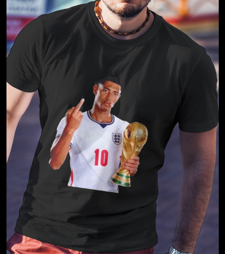 Jude Bellingham England World Cup Trophy Pose T-Shirt
