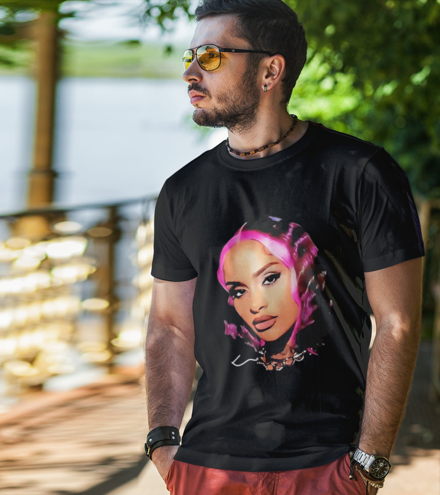 Kehlani Pink Hair Music Star T-Shirt