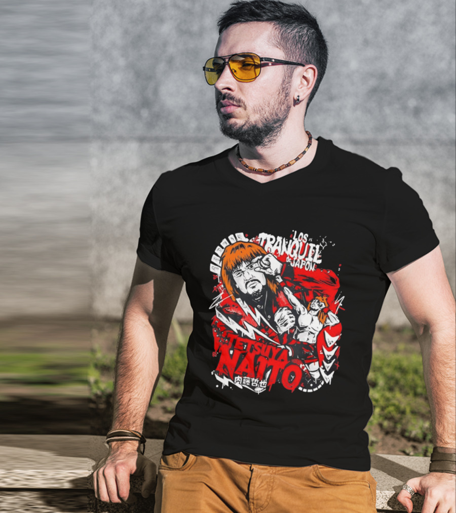 Tetsuya Naito Los Ingobernables De Japon Eye Salute Action T-Shirt