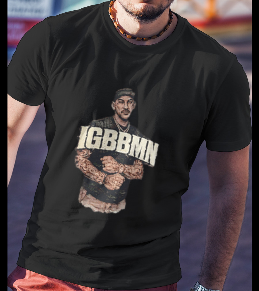 Dustin Poirier IGBBMN It's Gonna Be Bad My Ninja Tattooed Fighter T-Shirt
