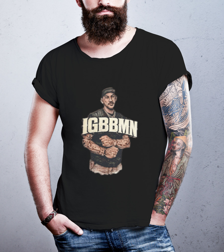 Dustin Poirier IGBBMN It's Gonna Be Bad My Ninja Tattooed Fighter T-Shirt