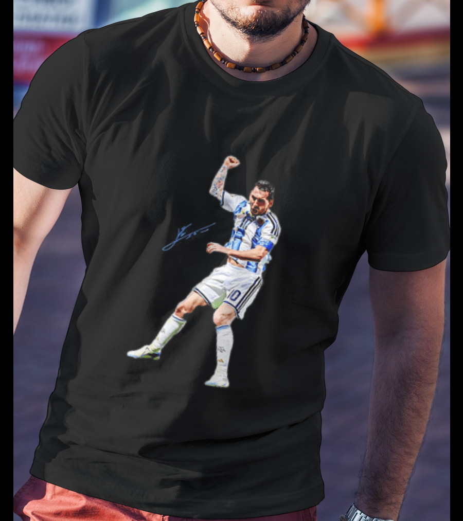 Messi The Comeback Argentina Football Unites The World Soccer Legend Victory Celebration T-Shirt