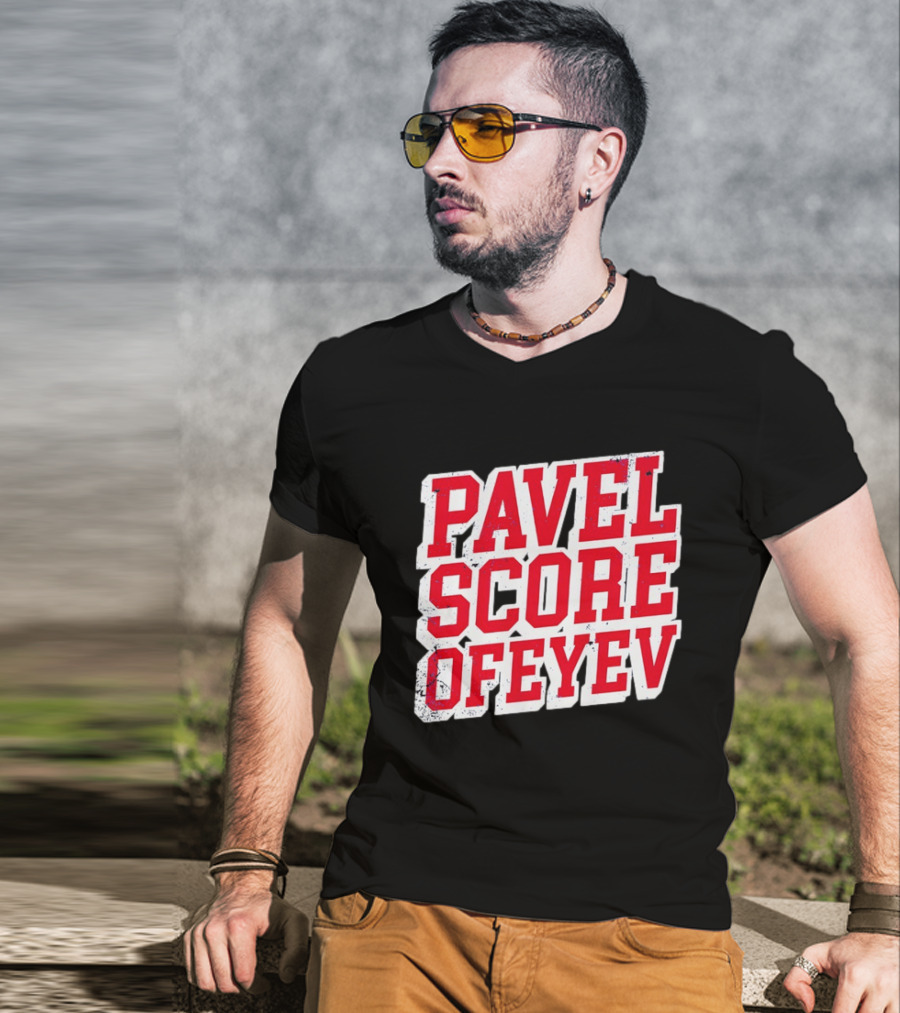 Pavel Dorofeyev Score Ofeyev New York Rangers NHL 2026 T-Shirt