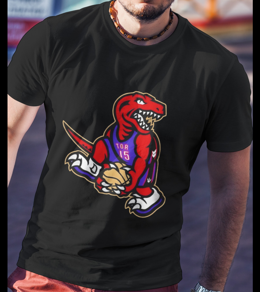 Vince Carter Toronto Raptors TOR 15 Basketball NBA 2026 T-Shirt