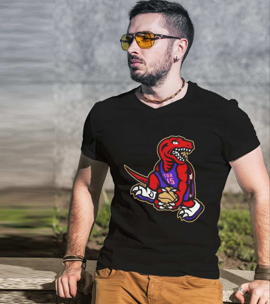 Vince Carter Toronto Raptors TOR 15 Basketball NBA 2026 T-Shirt