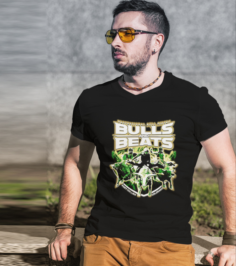 Professional Bull Riders Bulls And Beats Fort Collins Colorado Event T-Shirt