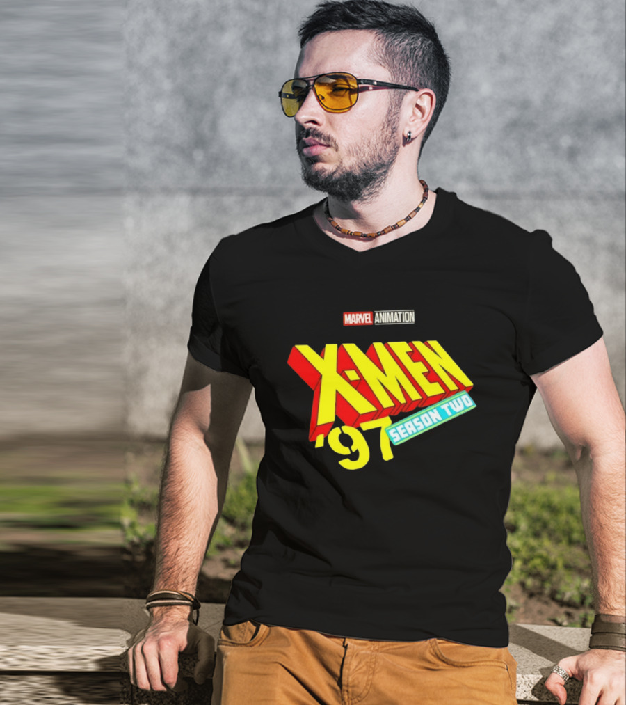 X Men '97 Season Two Marvel Animation T-Shirt